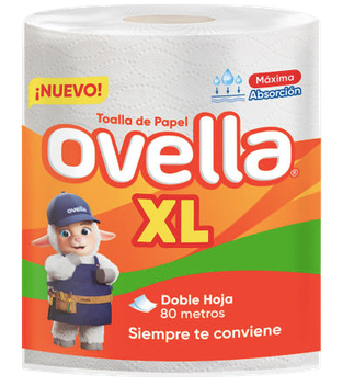 Toalla Ovella doble hoja