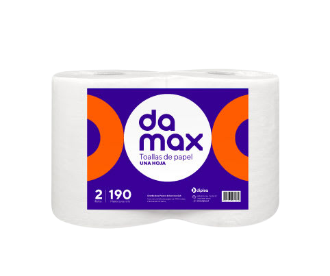 Toalla de papel Damax 2 x 190