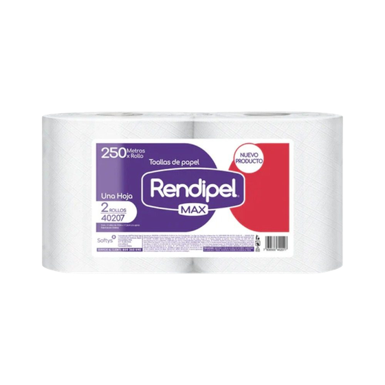 Toalla de papel Rendipel 2 x 250