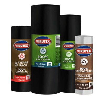 Bolsa de basura Virutex 50 x 70