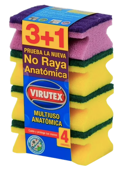 Esponja Bonobril antibacterial Virutex