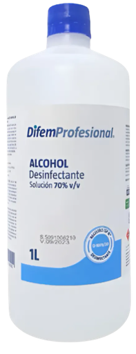 Alcohol desinfectante Difem 70%