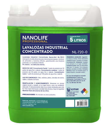 Lavaloza concentrado Nanolife