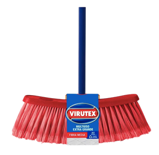 Escobillón multiuso extragrande rojo Virutex