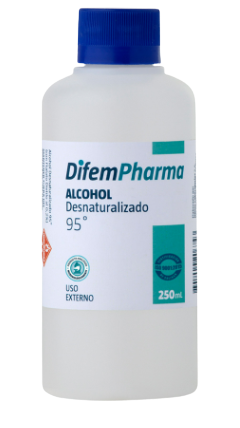 Alcohol desinfectante Difem 95%
