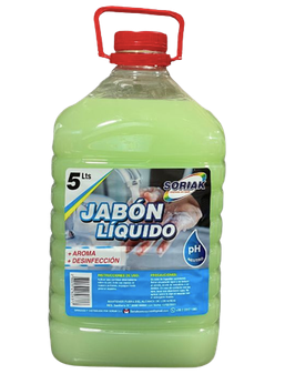Jabón líquido pH neutro Soriak