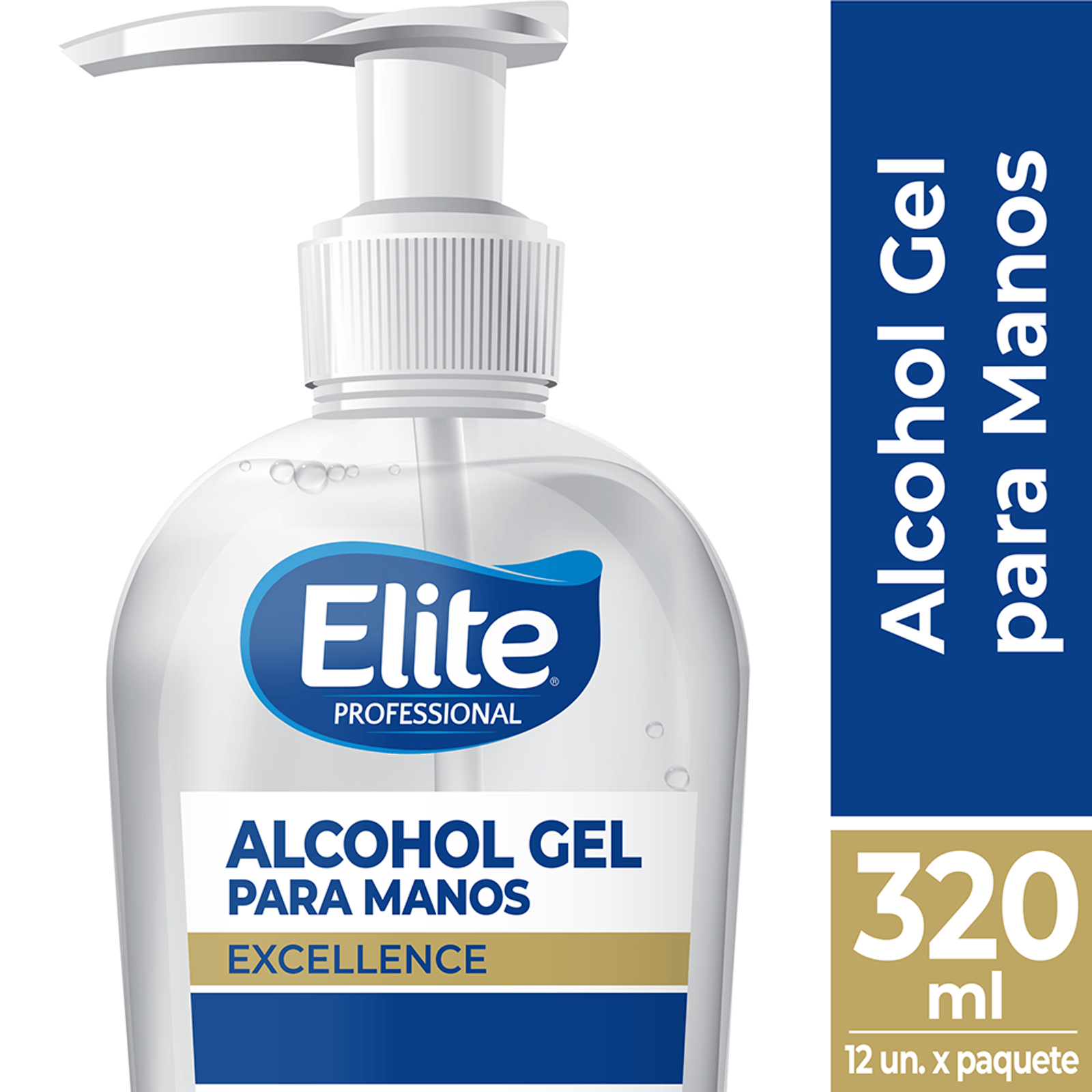 ALCOHOL GEL ELITE 320 ML