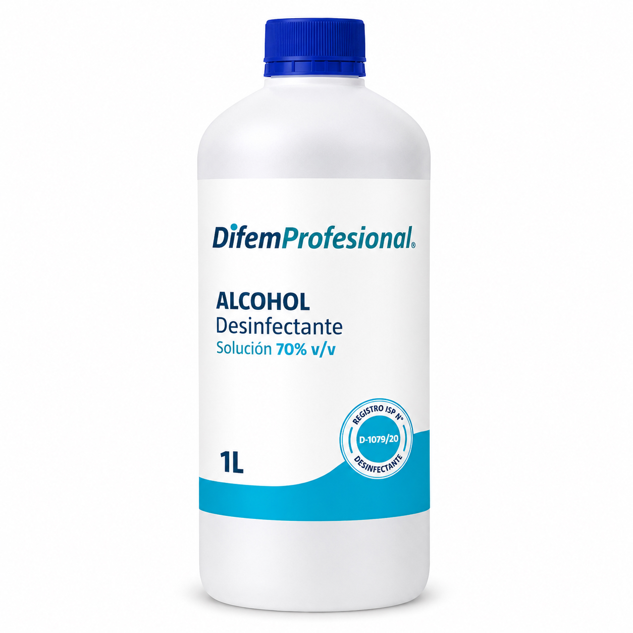 ALCOHOL DESINFECTANTE 70% DIFEMPROFESIONAL 1L
