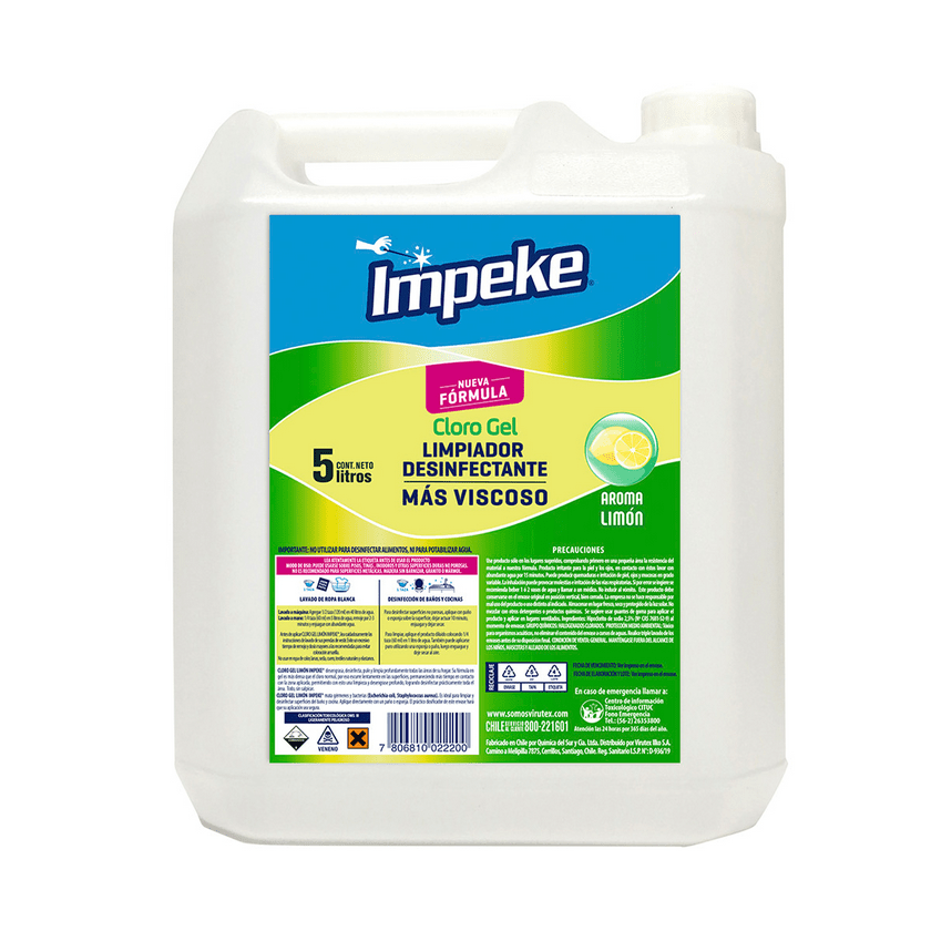 CLORO GEL LIMON IMPEKE 5L