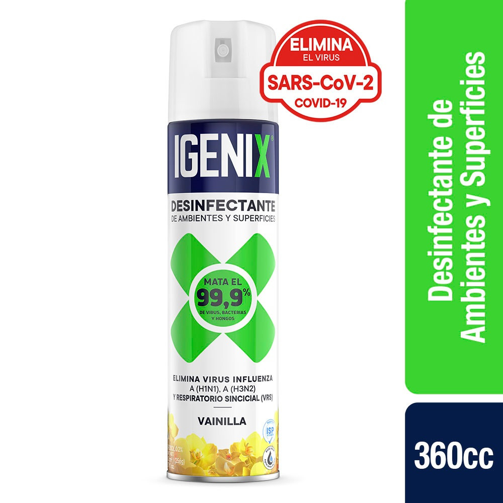 DESINFECTANTE IGENIX VAINILLA 360CC