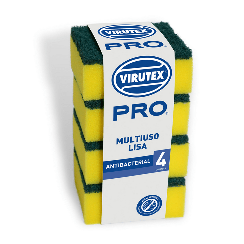ESPONJA BONOBRIL LISA VIRUTEX PRO 4U