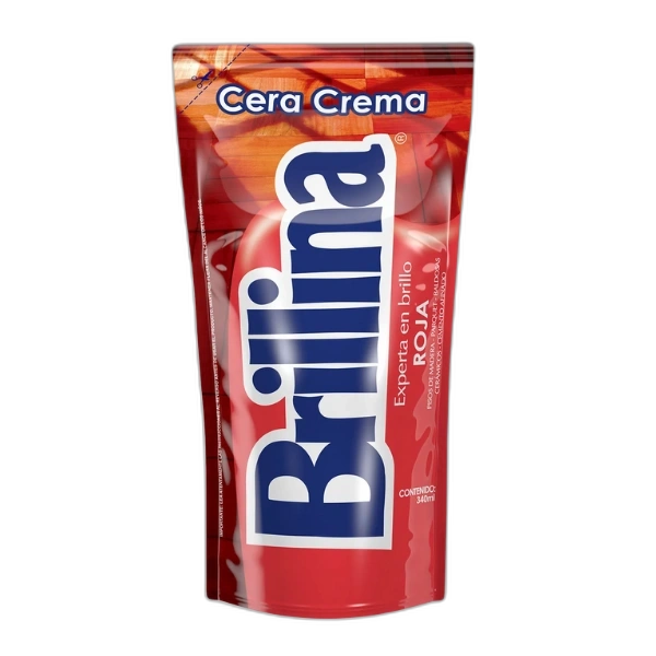 CERA CREMA BRILLINA ROJA 340CC