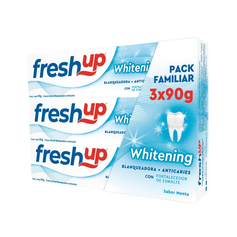 PASTA DENTAL WHITENING FRESH UP 3X90GRS