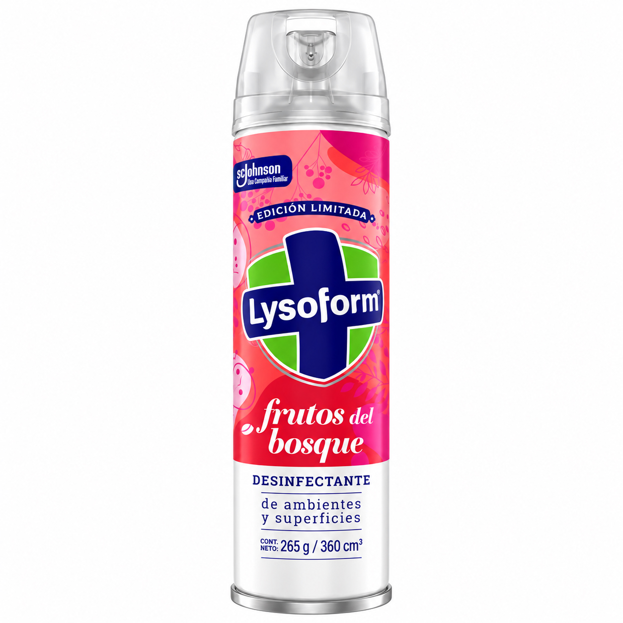 DESINFECTANTE LYSOFORM FRUTOS DEL BOSQUE 360CC