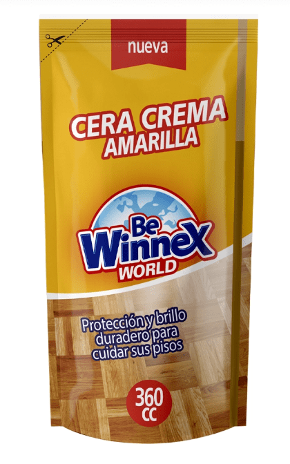 CERA CREMA WINNEX AMARILLA 360CC