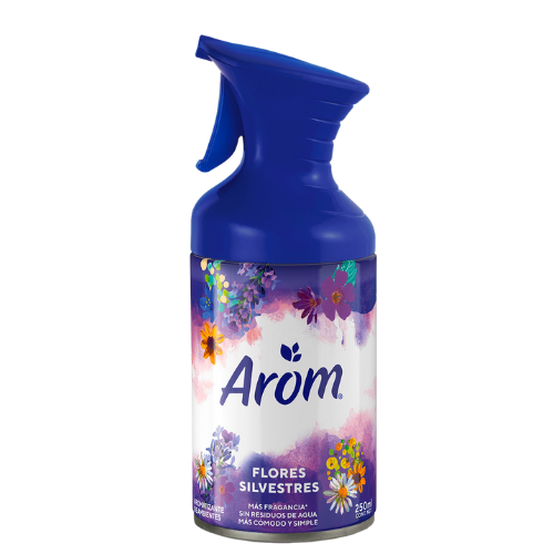 DESODORANTE AMBIENTAL  FLORES SILVESTRES GATILLO AROM 250ML