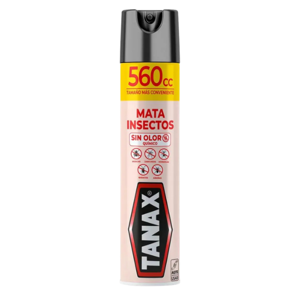 INSECTICIDA AEROSOL MATA INSECTOS SIN OLOR TANAX  560CC