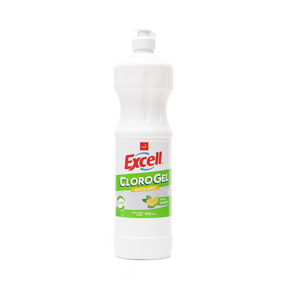 CLORO GEL ANTISARRO LIMON EXCELL 900ML