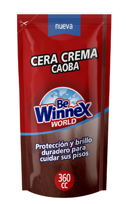 CERA CREMA WINNEX CAOBA 360CC