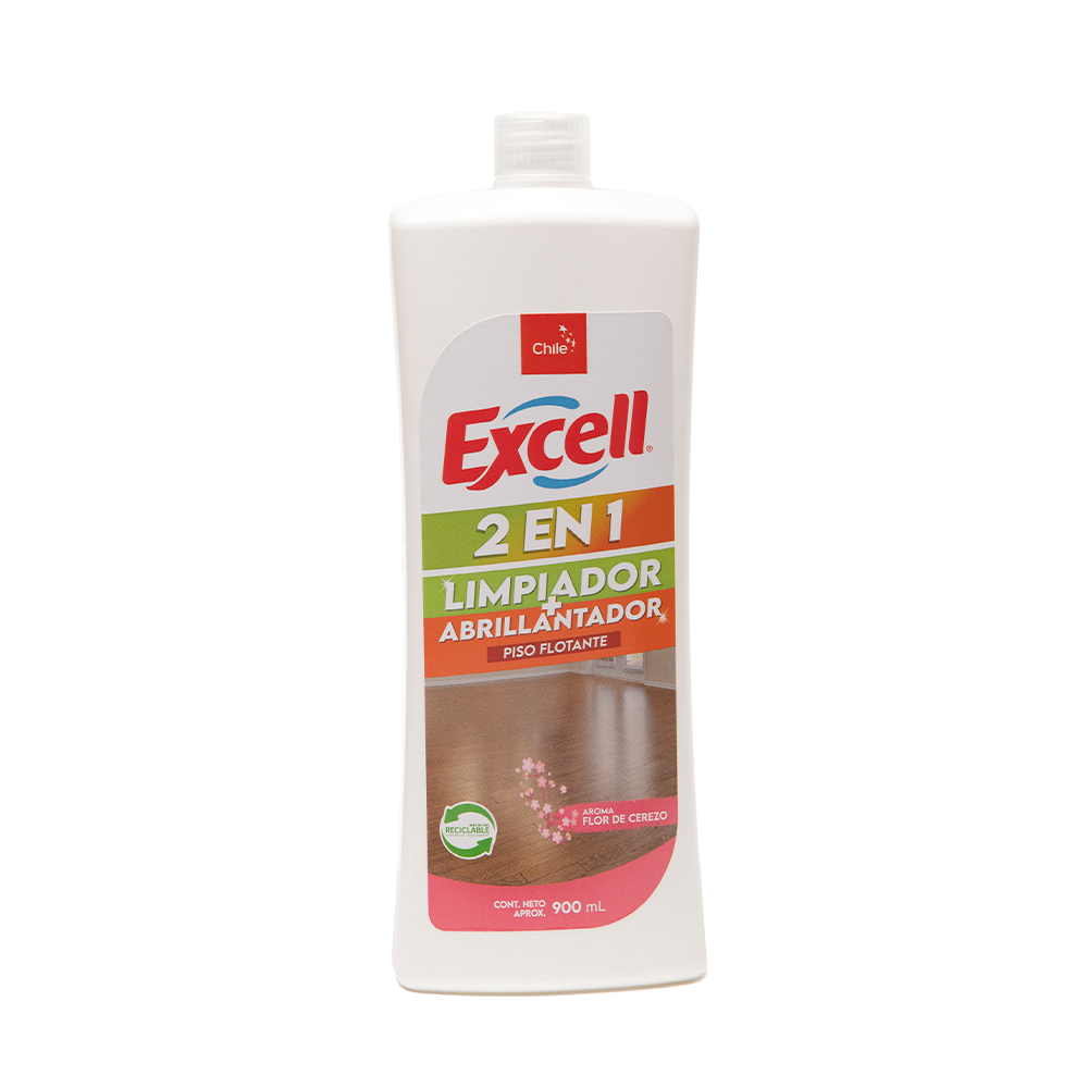 LIMPIADOR + ABRILLANTADOR FLOR DE CEREZOS EXCELL 900CC