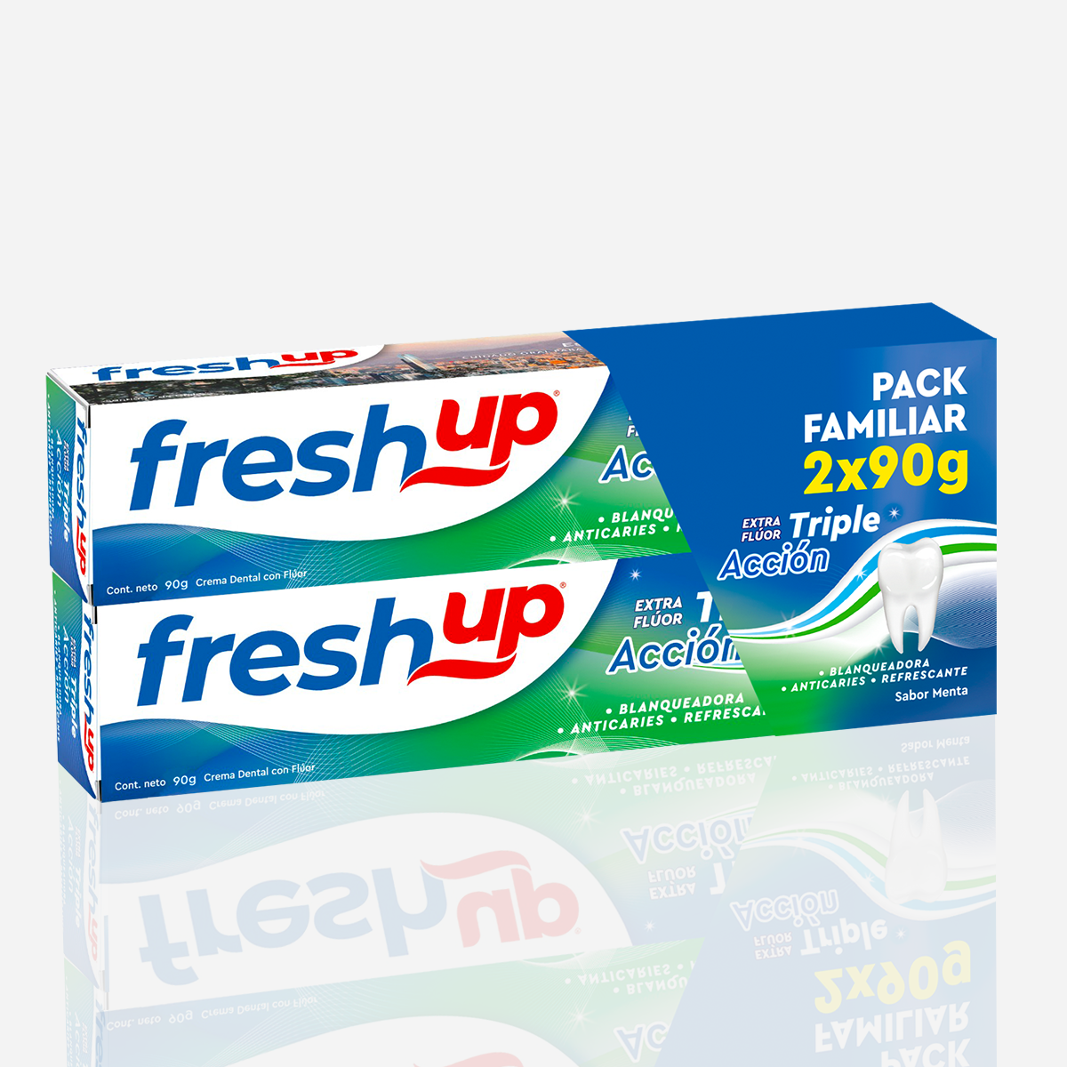 PASTA DENTAL TRIPLE ACCION FRESH UP UNIDAD 2X90GRS