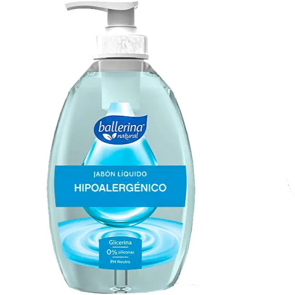 JABON LIQUIDO BALLERINA HIPOALERGENICO 350ML