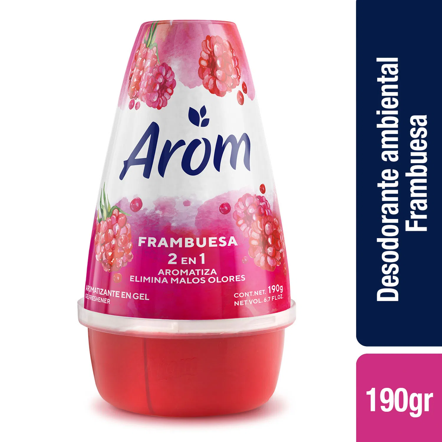 CONO GEL AROM FRAMBUESA 190GRS