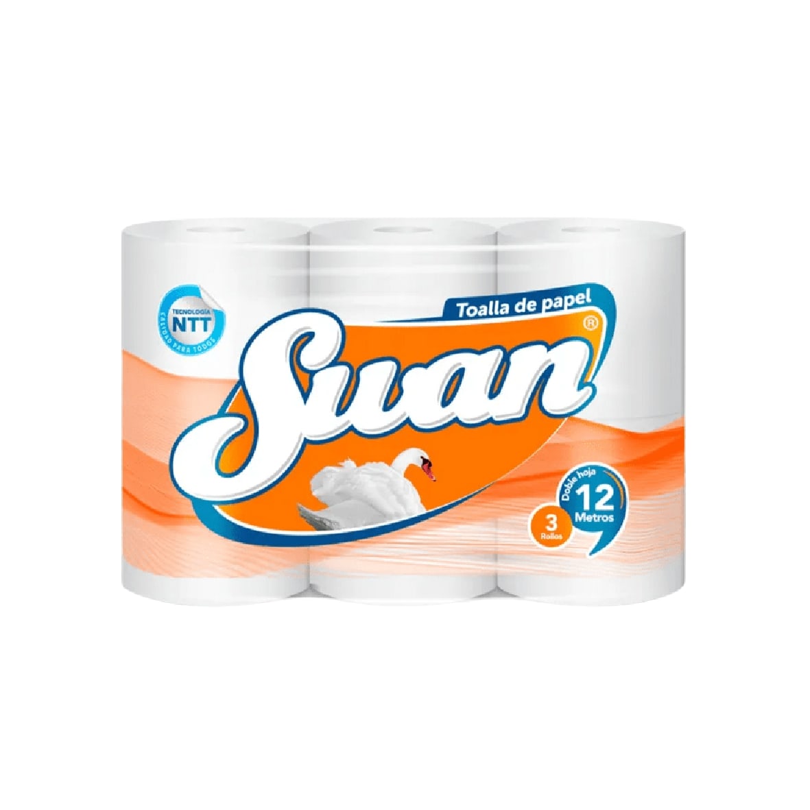 TOALLA PAPEL SWAN 3X12 MTS
