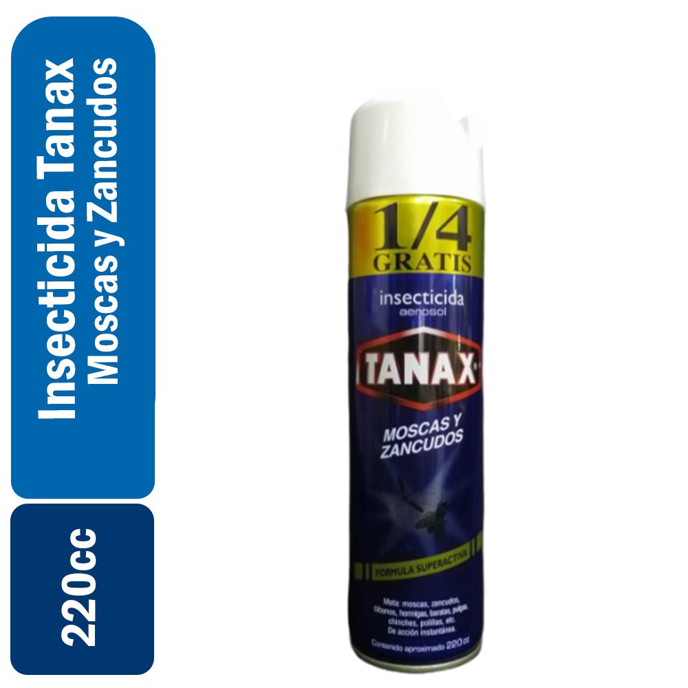 INSECTICIDA AEROSOL MOSCAS Y ZANCUDOS TANAX 220CC